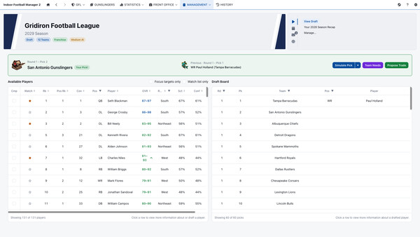 Indoor Football Manager 2 screenshot 6