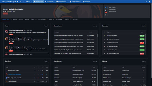 Indoor Football Manager 2 screenshot 5