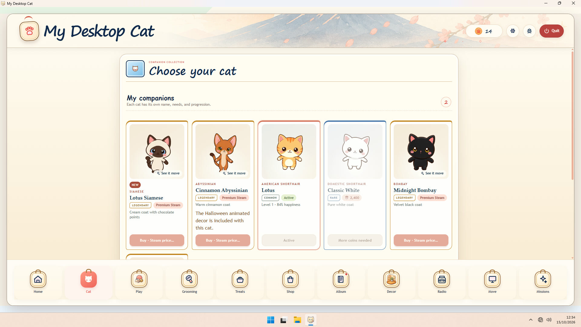 My Desktop Cat – Screenshot 4
