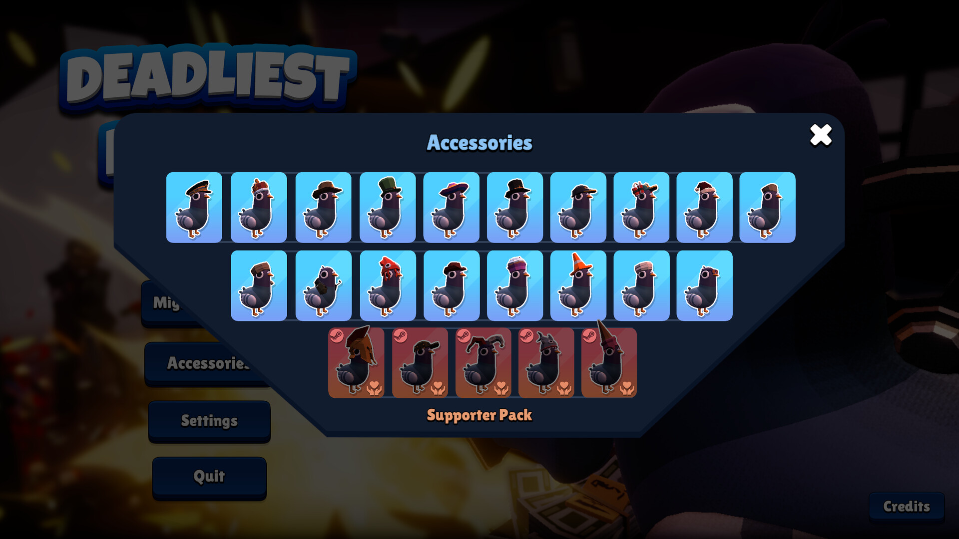 Deadliest Pigeon - Supporter Pack Featured Screenshot #1
