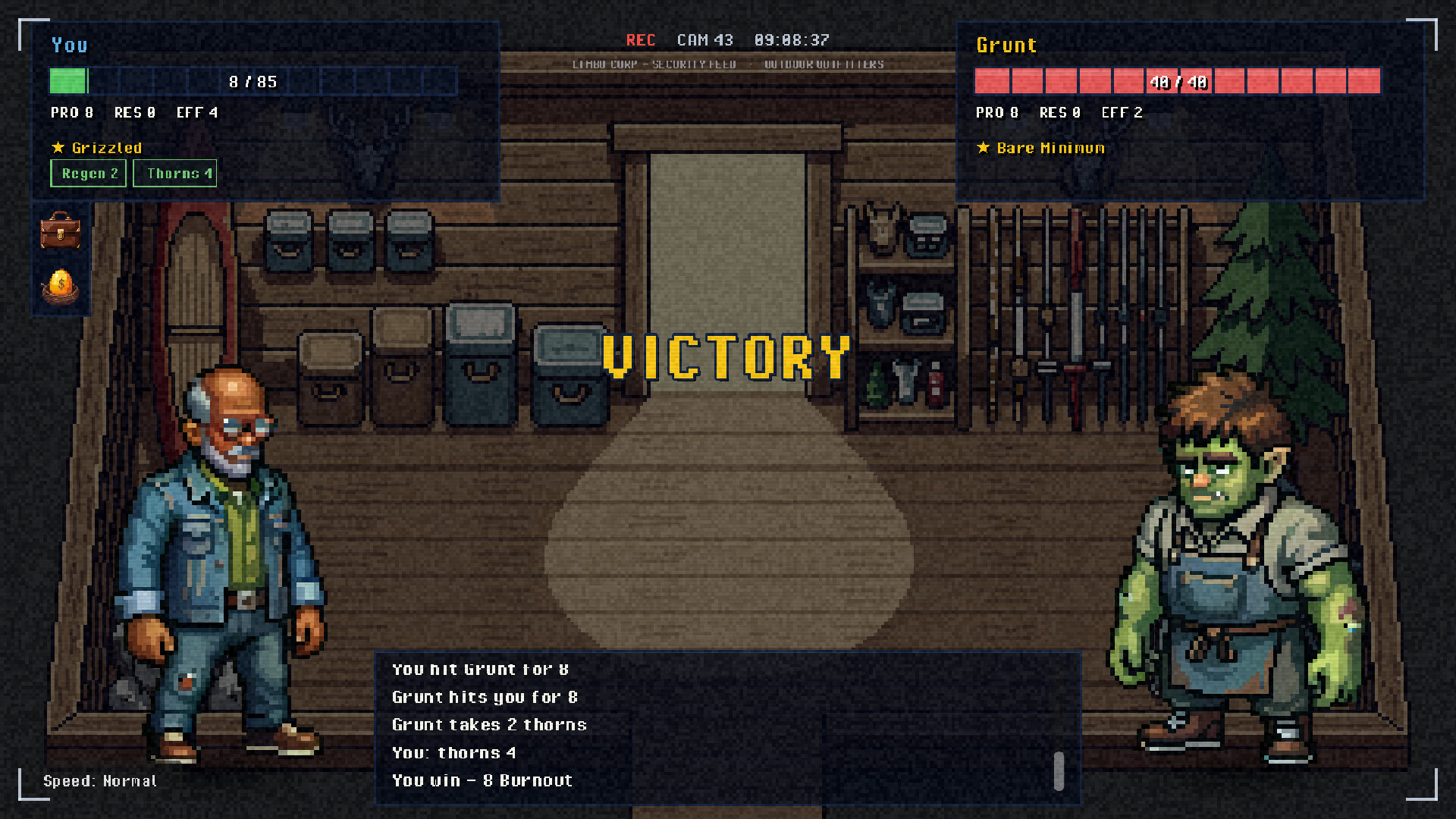 Open Headcount: A Corporate-Hell Roguelike screenshot 7