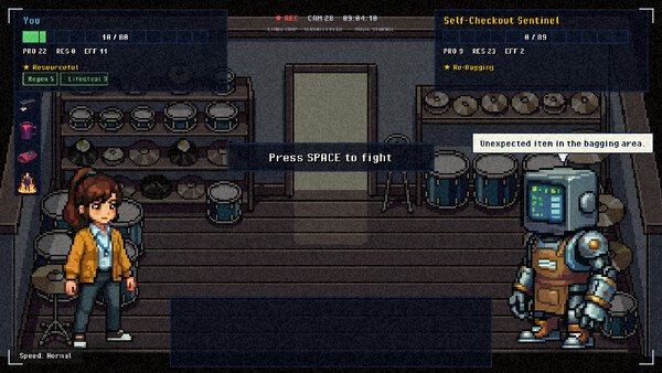 Open Headcount: A Corporate-Hell Roguelike 스크린샷 1