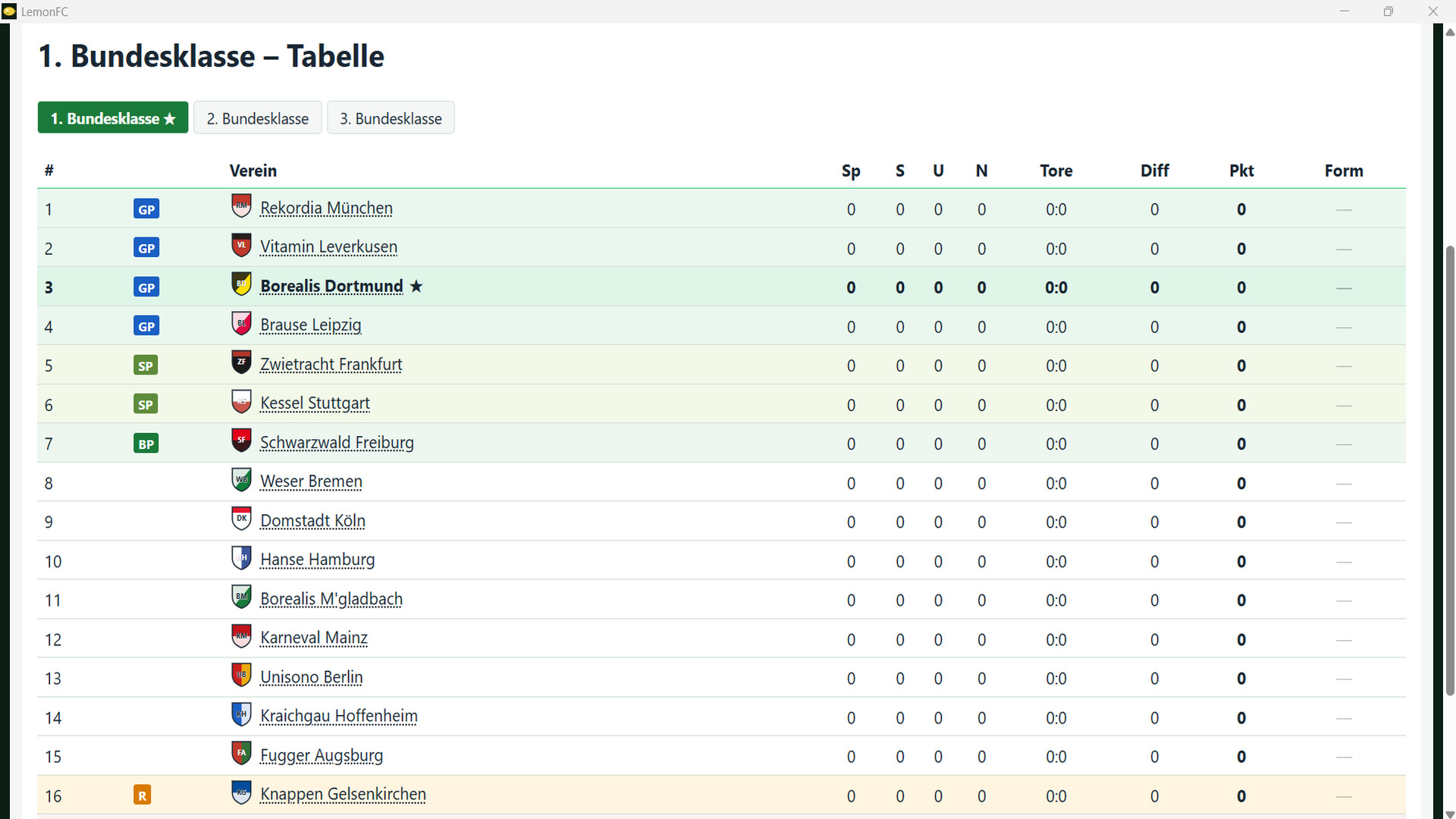 LemonFC - Der Fußball-Manager — gameplay screenshot 3