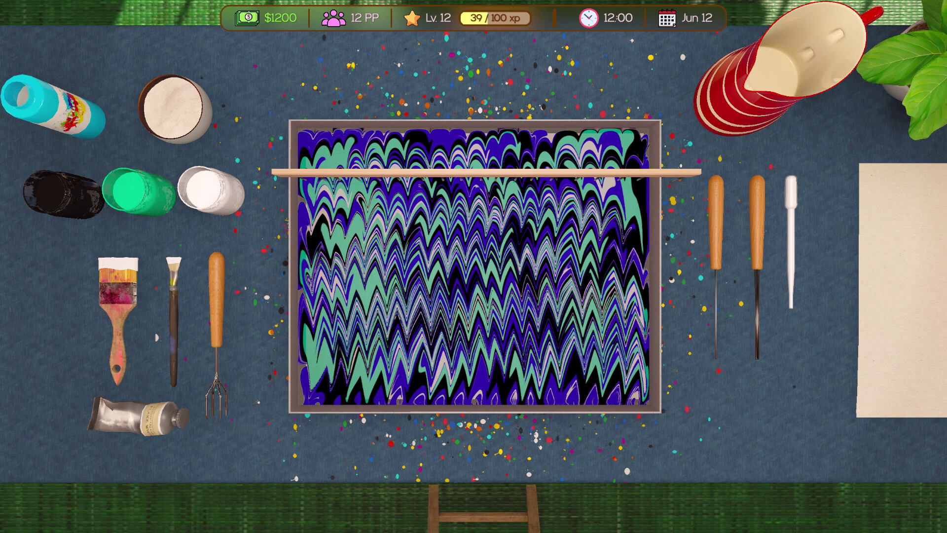 Ebru Artist Simulator screenshot 4