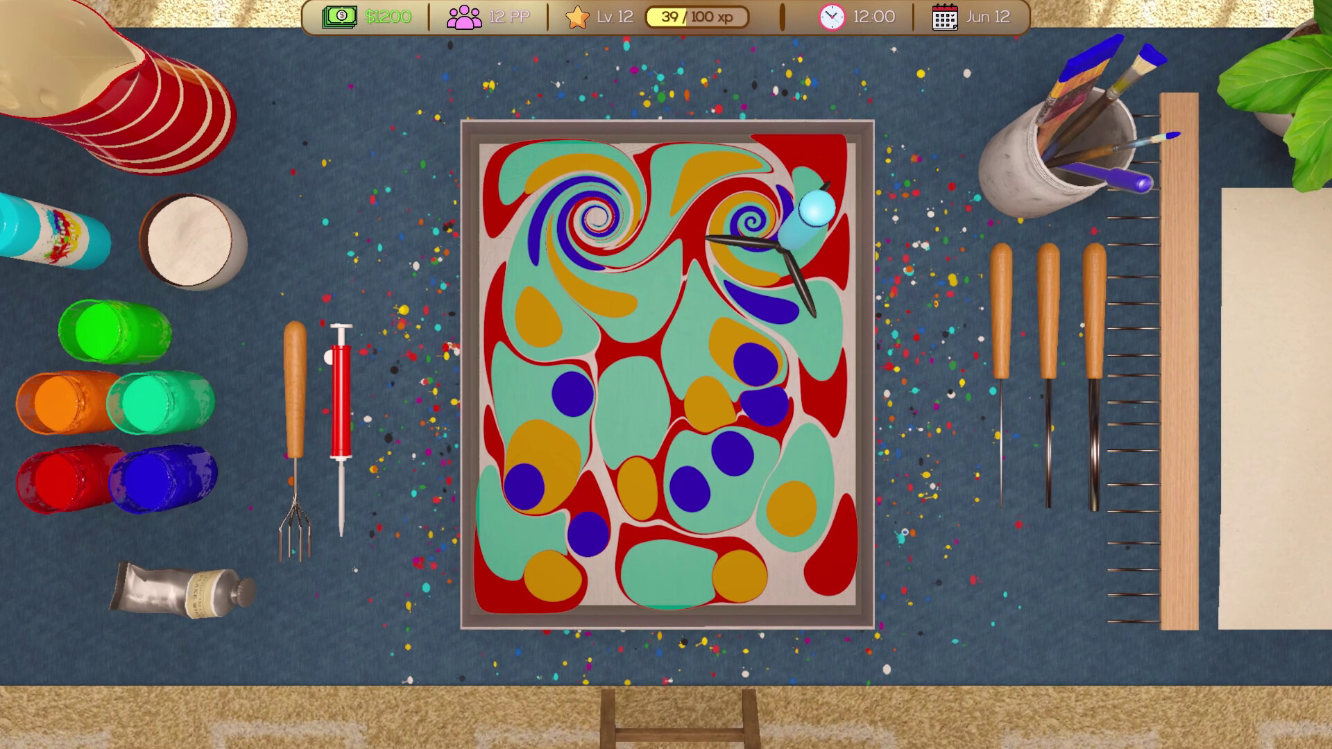 Ebru Artist Simulator screenshot 11