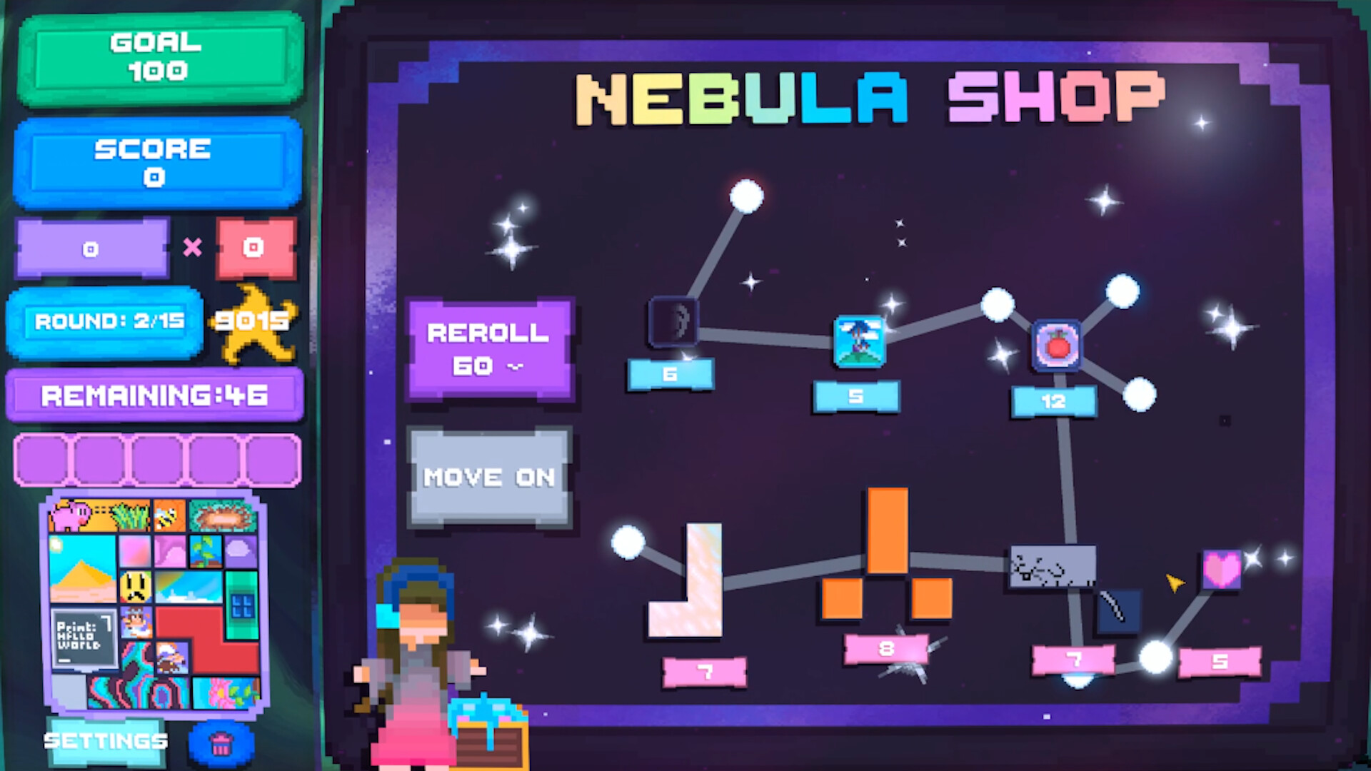Myriad screenshot 1