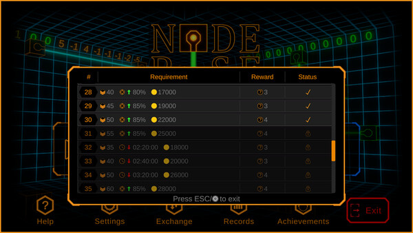 NodeRise Screenshot