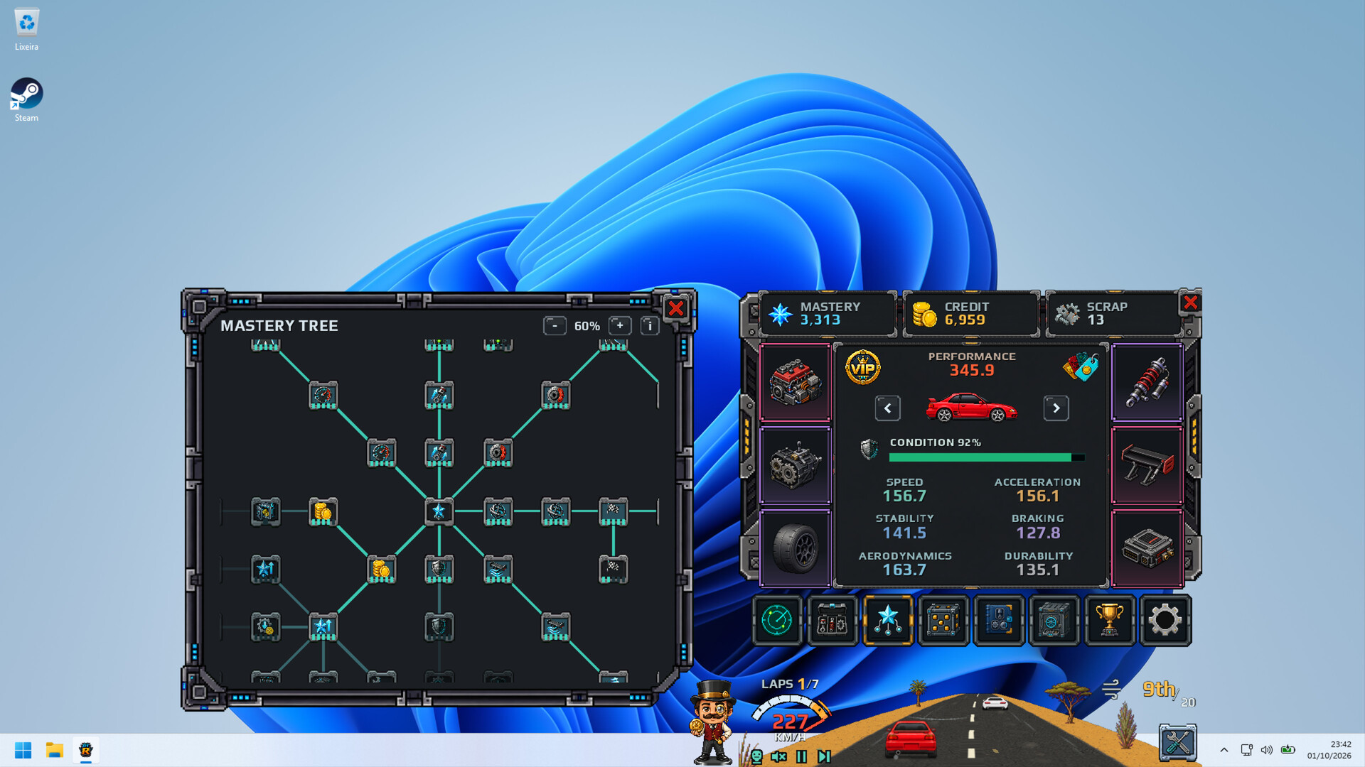 Desk Top Racer screenshot #4