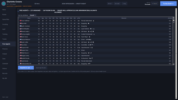 Hoops GM screenshot 6
