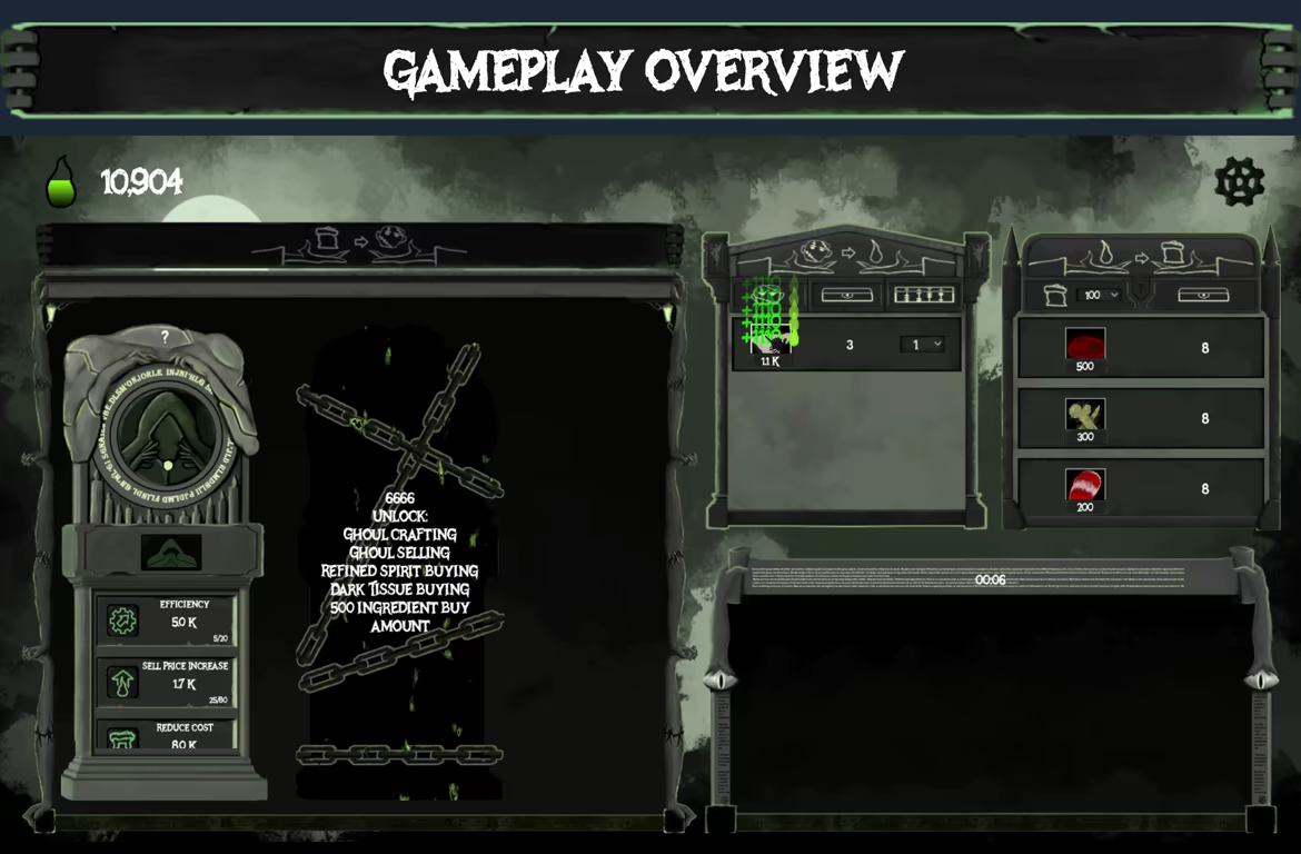 Necromancer Incremental Graveyard video 1