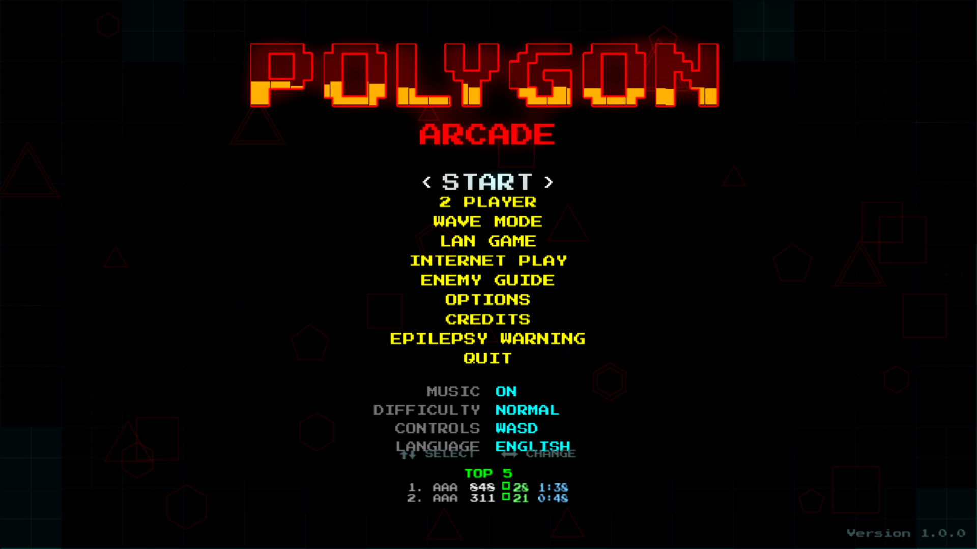 Polygon Arcade screenshot 5