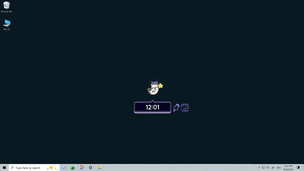 Cosmo Cat: A Cozy Desktop Idler — скриншот 1