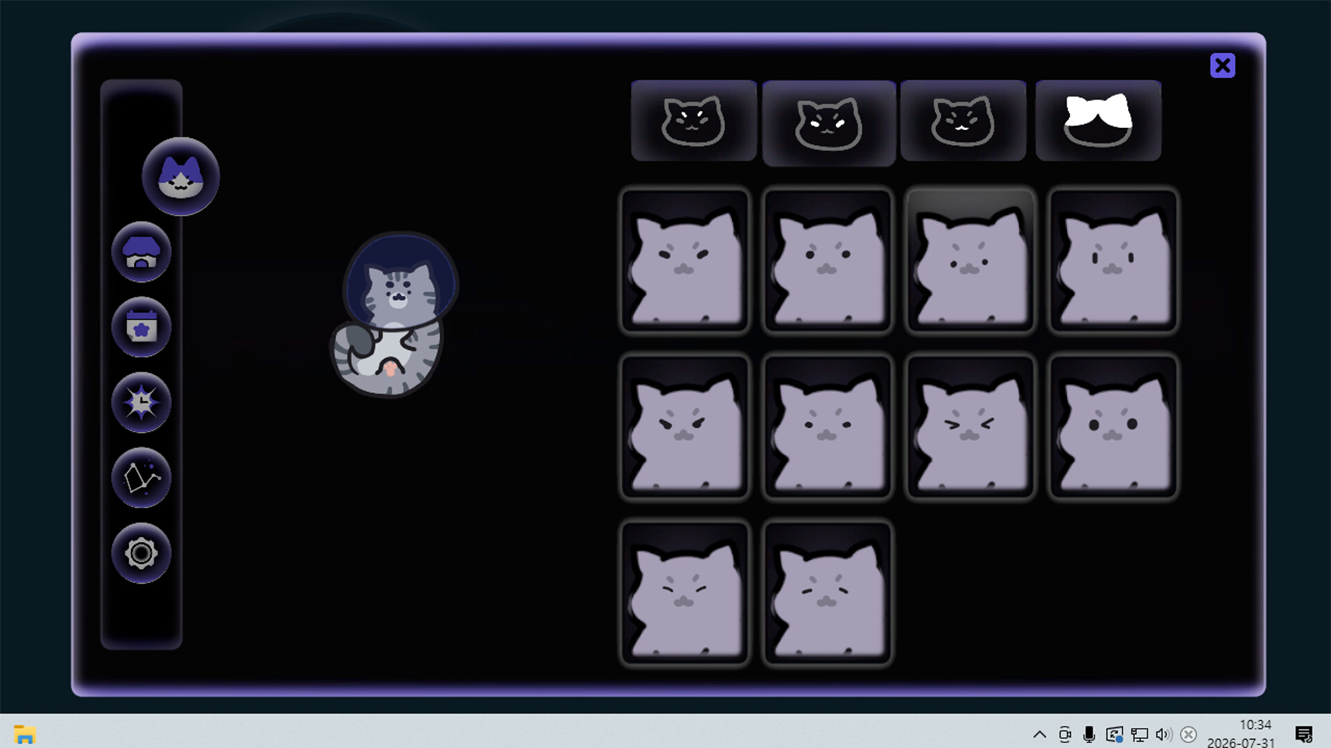 Cosmo Cat: A Cozy Desktop Idler screenshot 2
