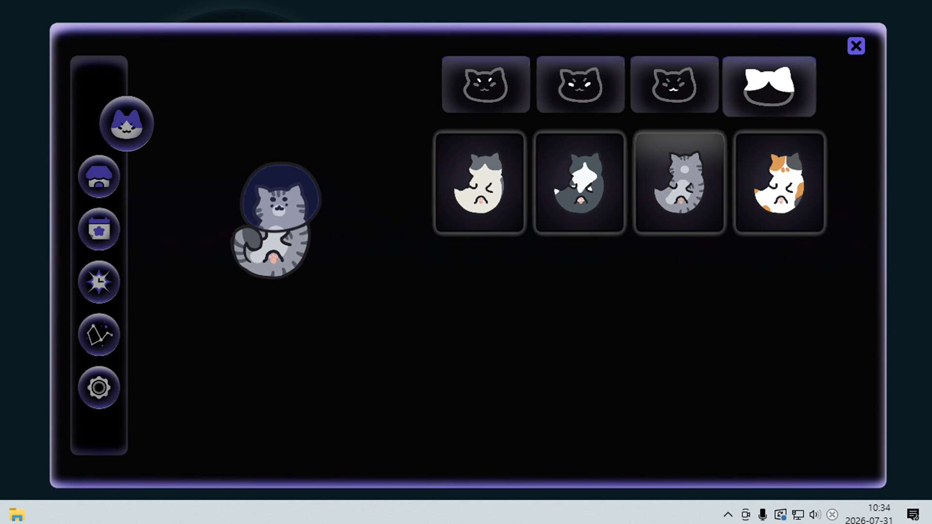 Cosmo Cat: A Cozy Desktop Idler screenshot 3