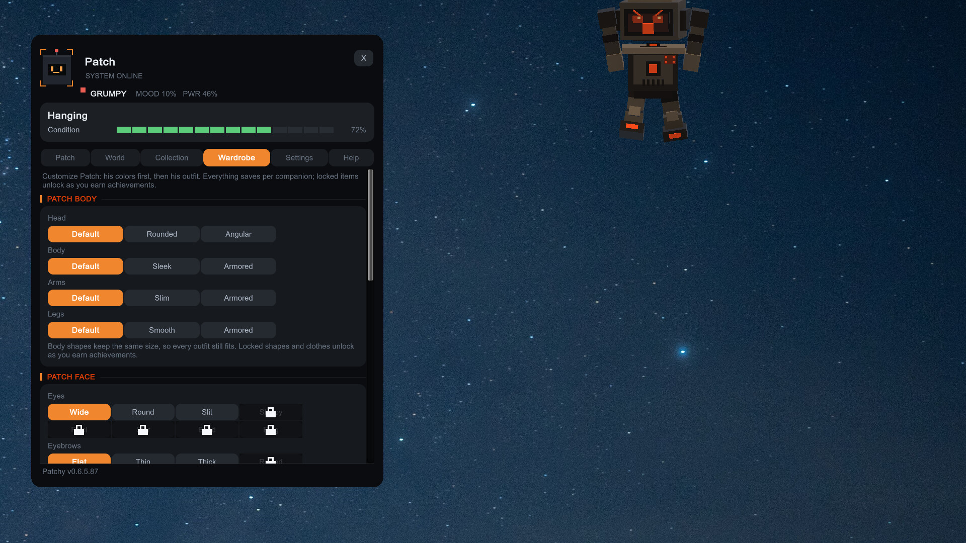 Patchy screenshot 3