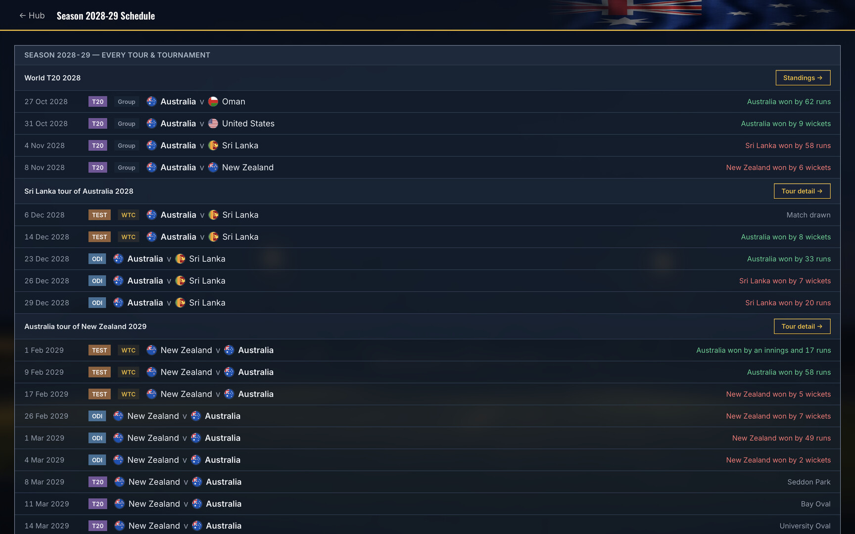 Cricket Team Manager screenshot #17