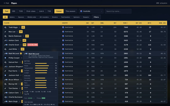 Cricket Team Manager screenshot 11