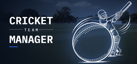 Cricket Team Manager header art