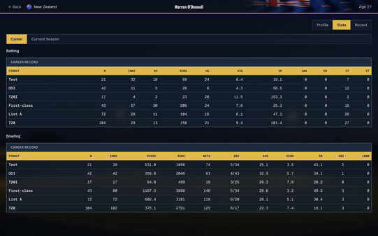 Cricket Team Manager screenshot 12