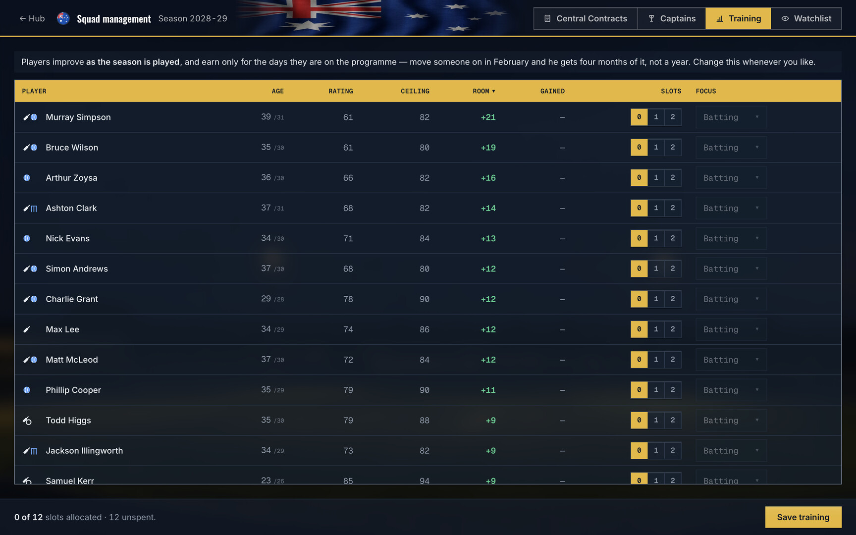 Cricket Team Manager screenshot #15