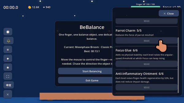 BeBalance Screenshot