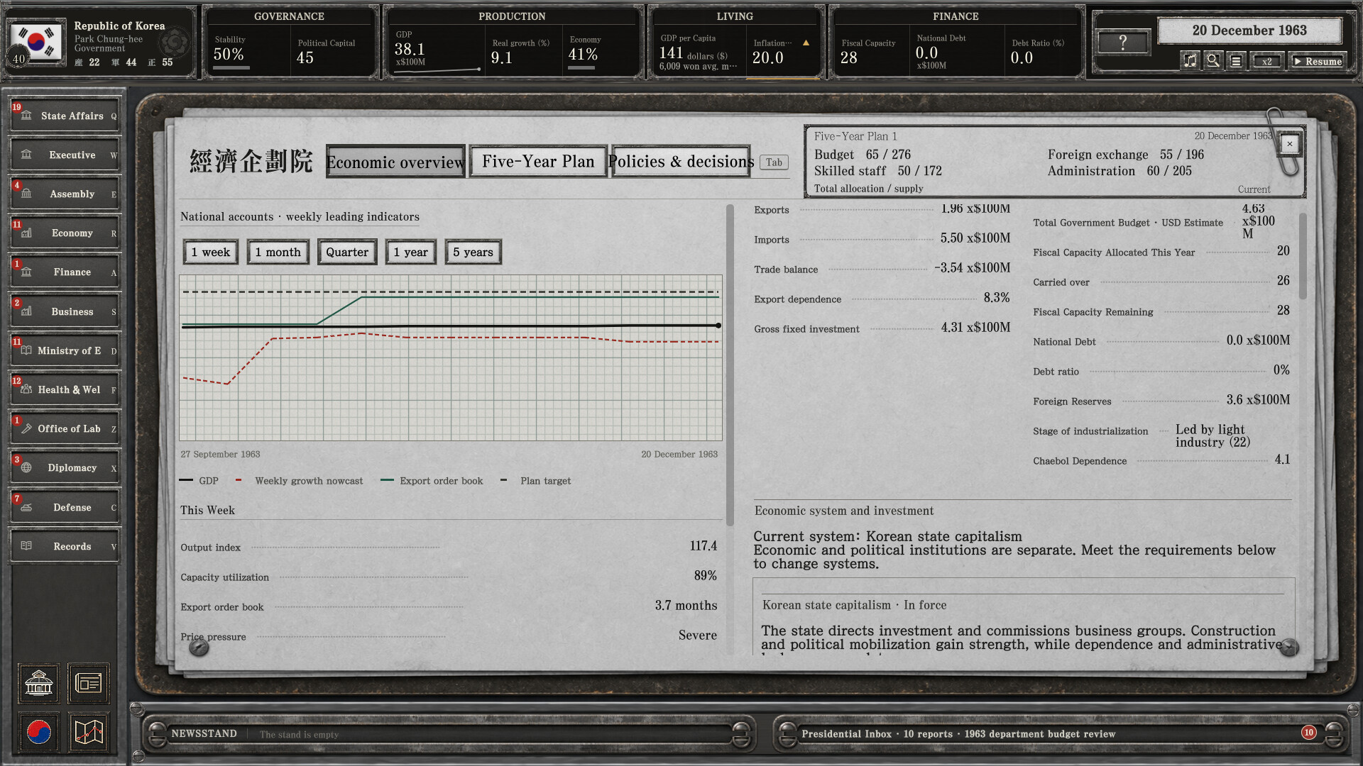 For the Fatherland: Chronicle of Park Chung-hee screenshot #9