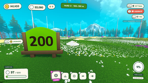 BALL PICKER - Clean Up the Golf Yard