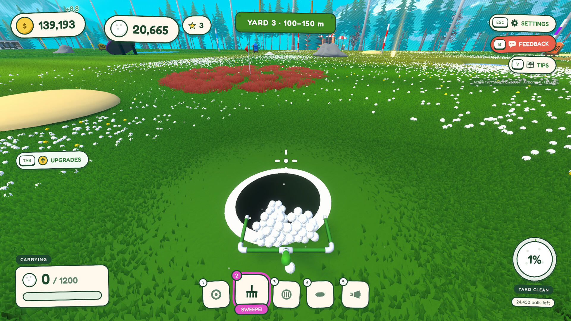 BALL PICKER - Clean Up the Golf Yard screenshot 2