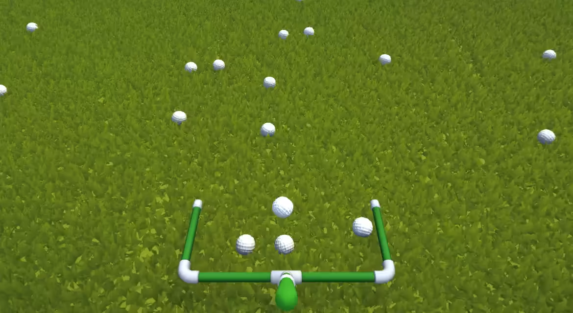 BALL PICKER - Clean Up the Golf Yard video 1