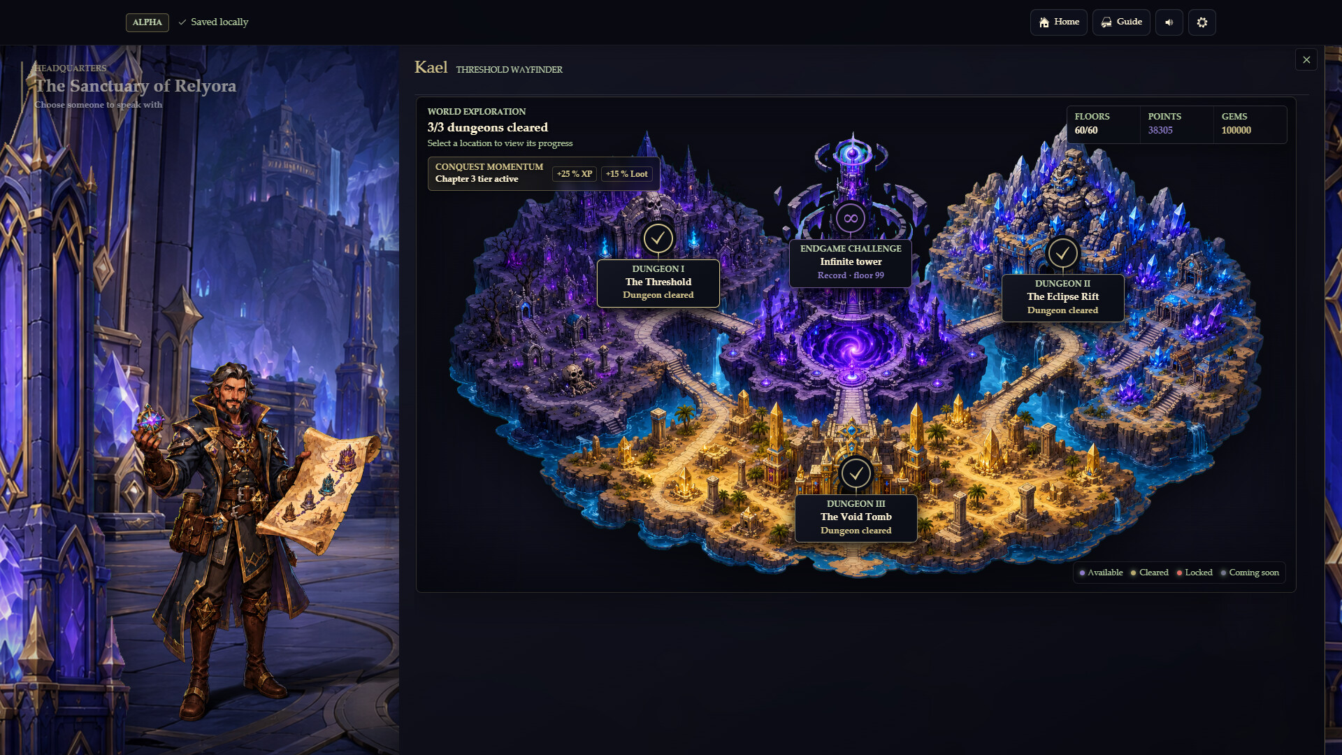 Rélyora screenshot