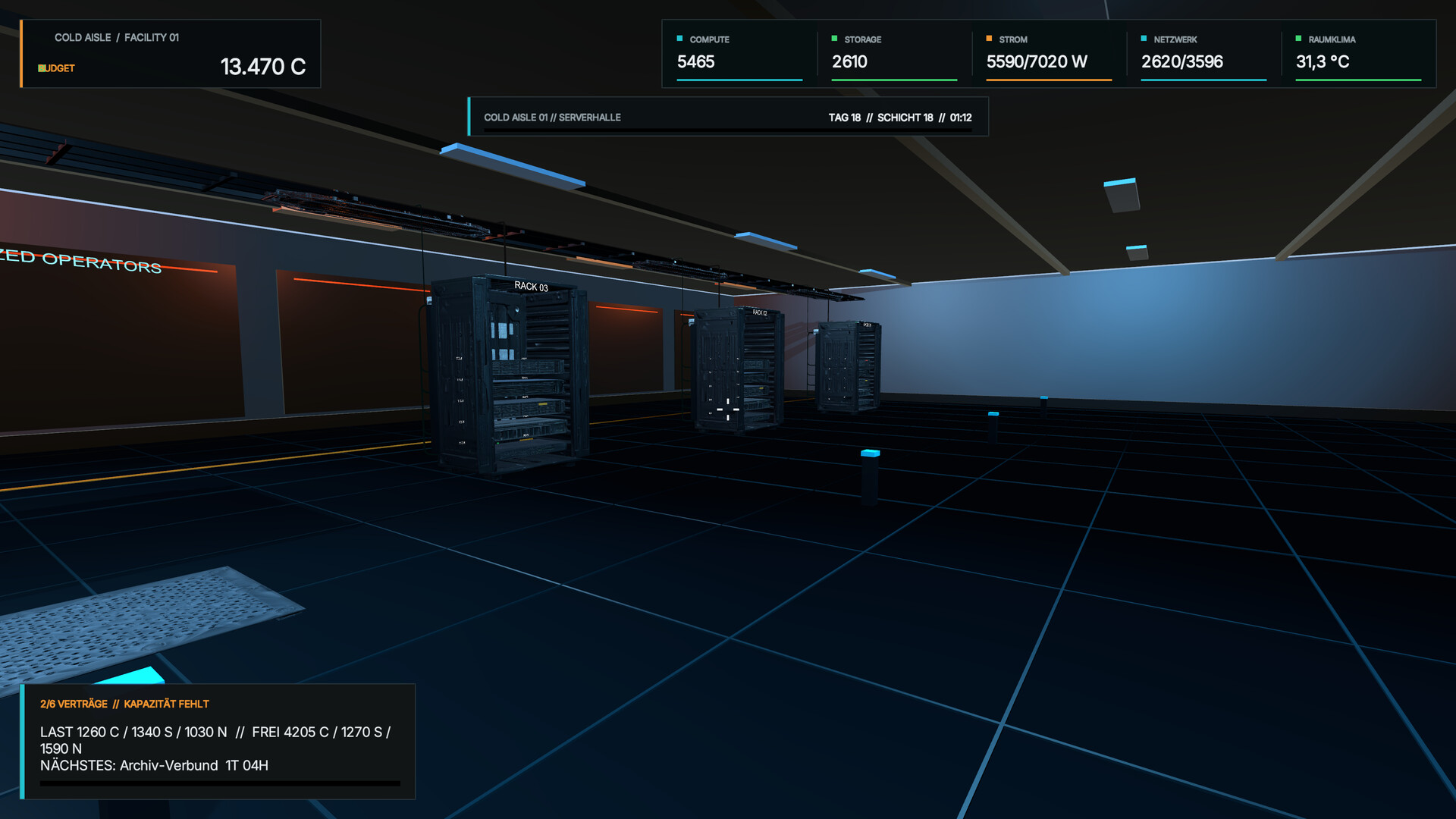 COLD AISLE: Data Center Tycoon screenshot 7