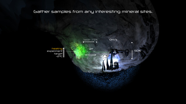 Screenshot z Ice Caves of Europa