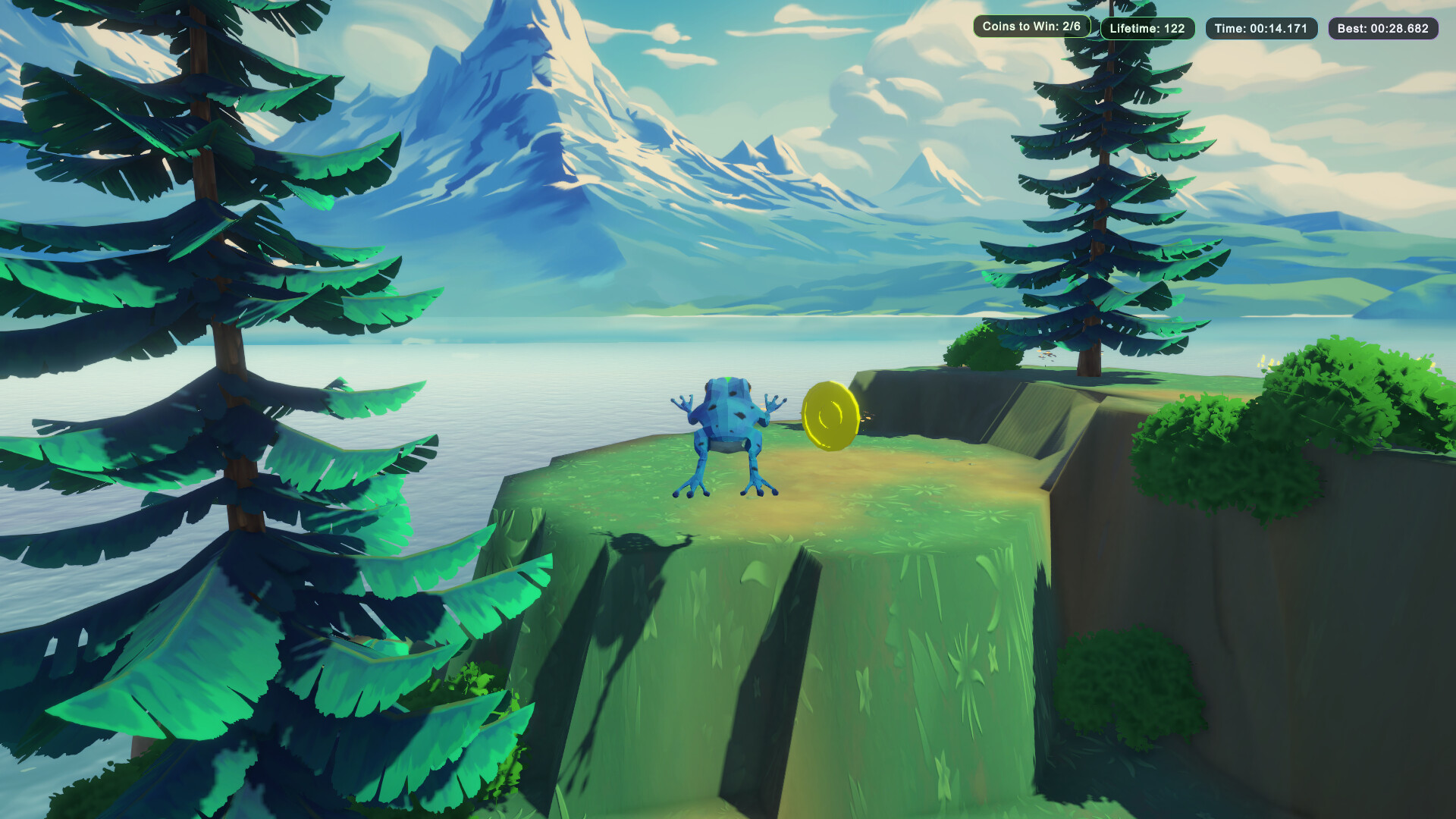 Frog Frog Parkourのスクリーンショット 1