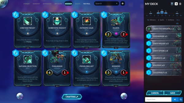 Duelyst: Legends 스크린샷 4