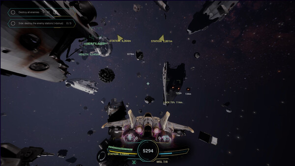 Iron Void : Silent Space 스크린샷 1