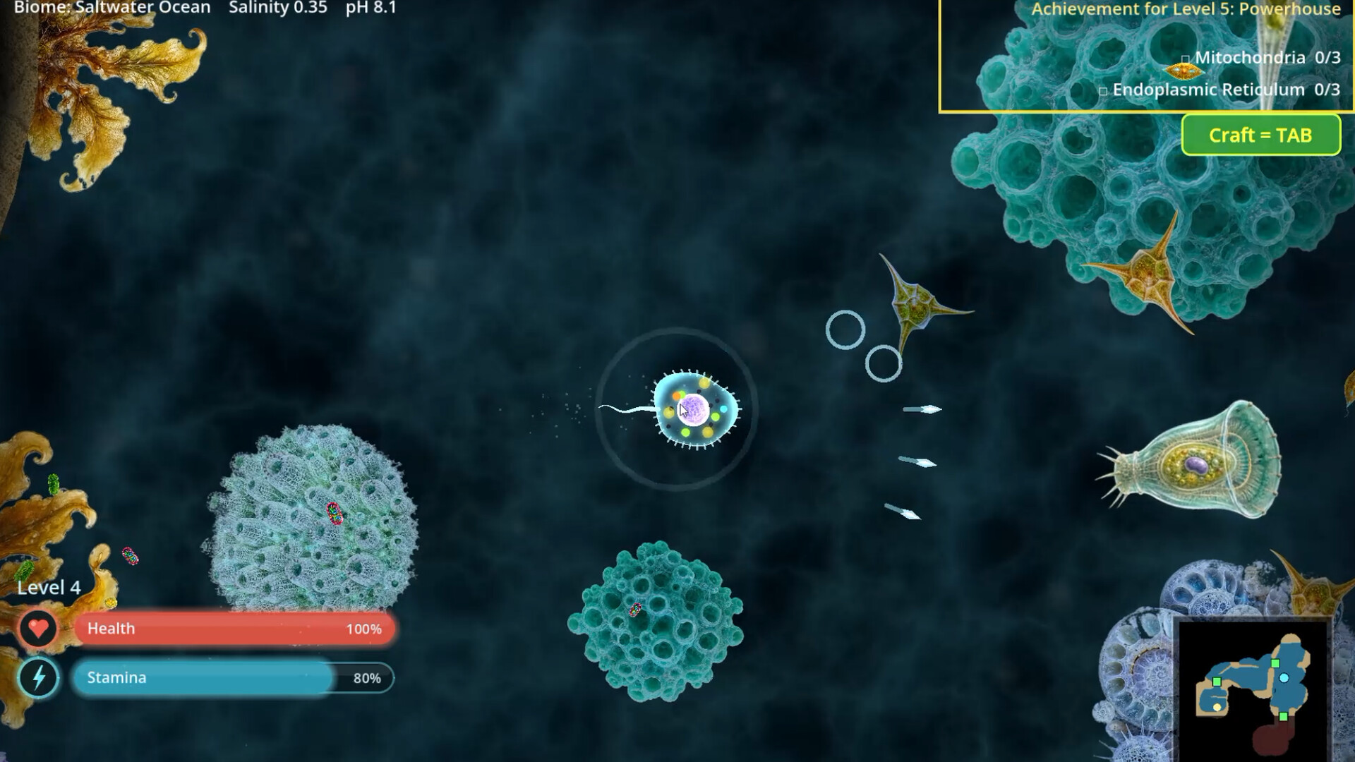 Salty: Evolution Simulator screenshot 4