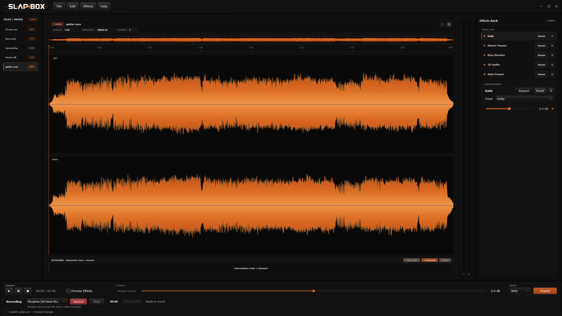 SlapBox: Audio Tools screenshot 1