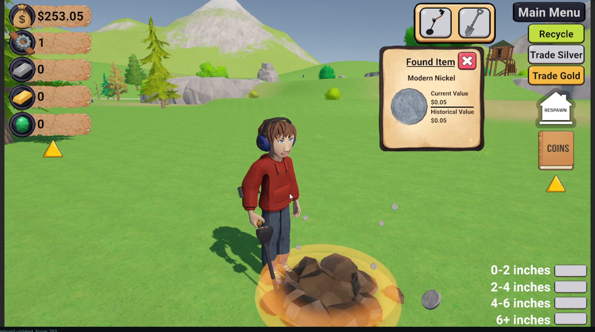 Dirt Fishing: Metal Detecting Simulator