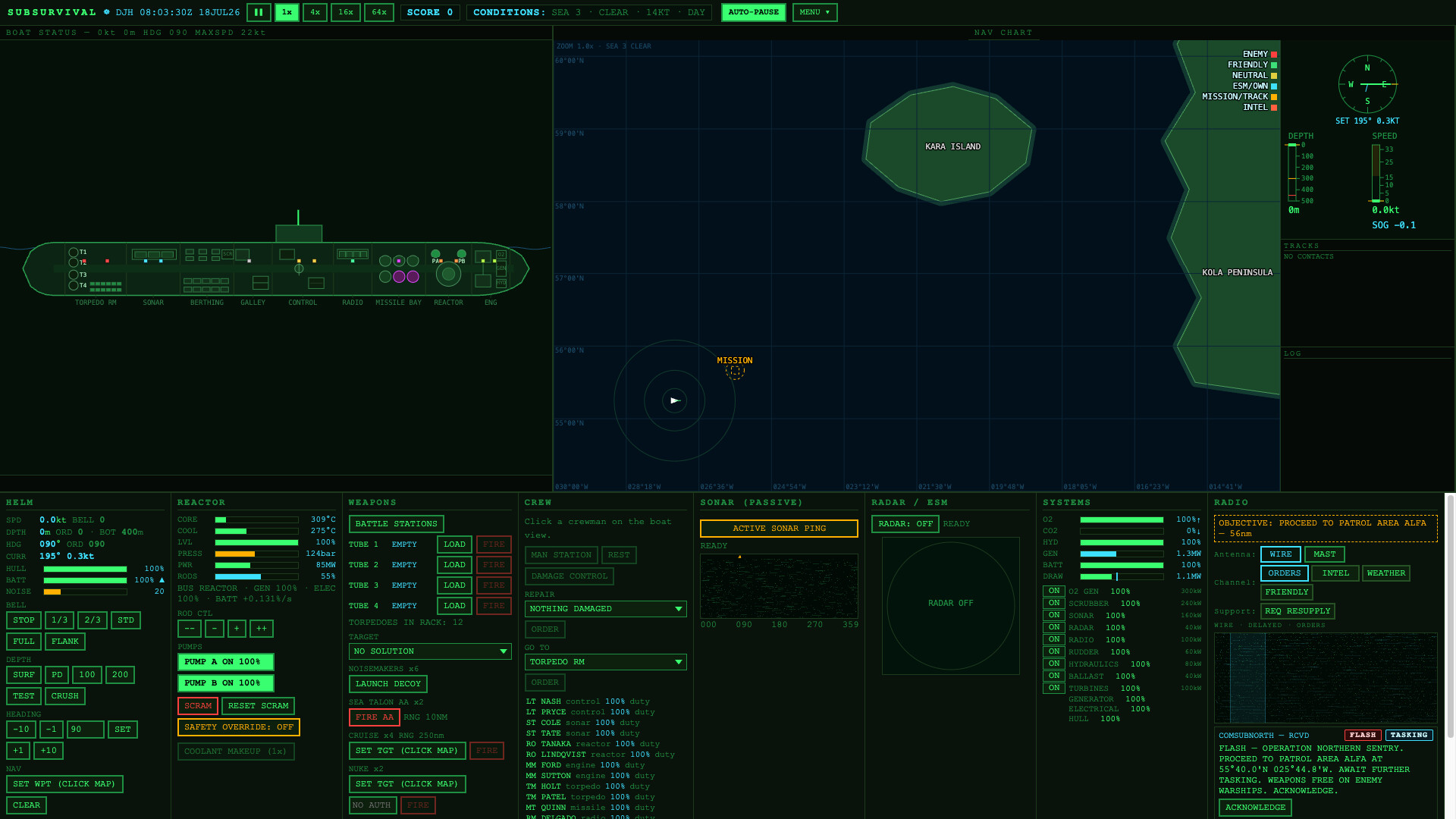 SubSurvival: SSN-13 "Grendel" screenshot 6