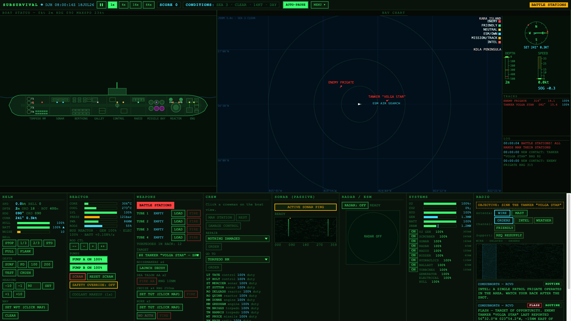 SubSurvival: SSN-13 "Grendel" screenshot 5