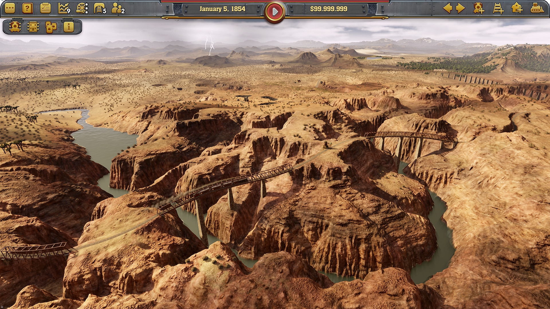 screenshot of Railway Empire 9