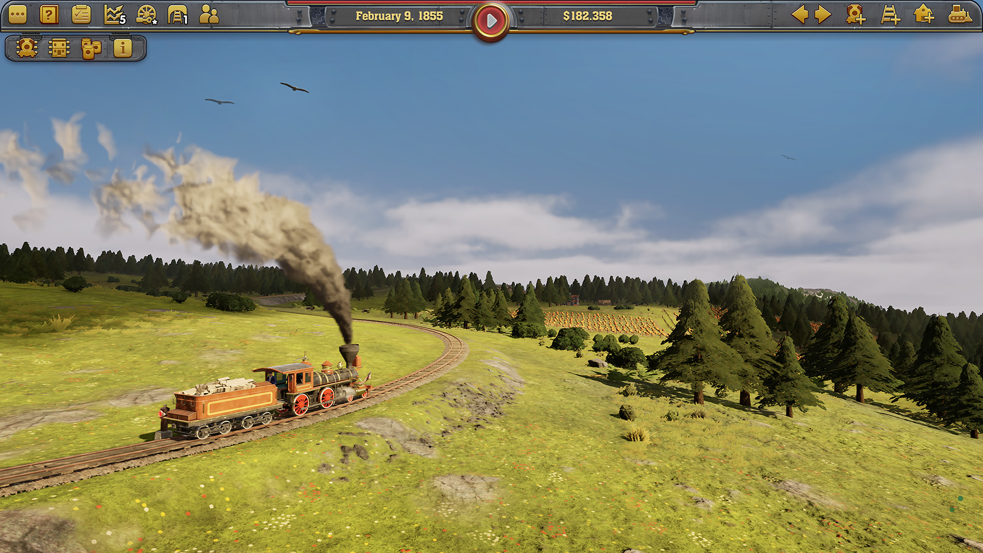 screenshot of Railway Empire 1