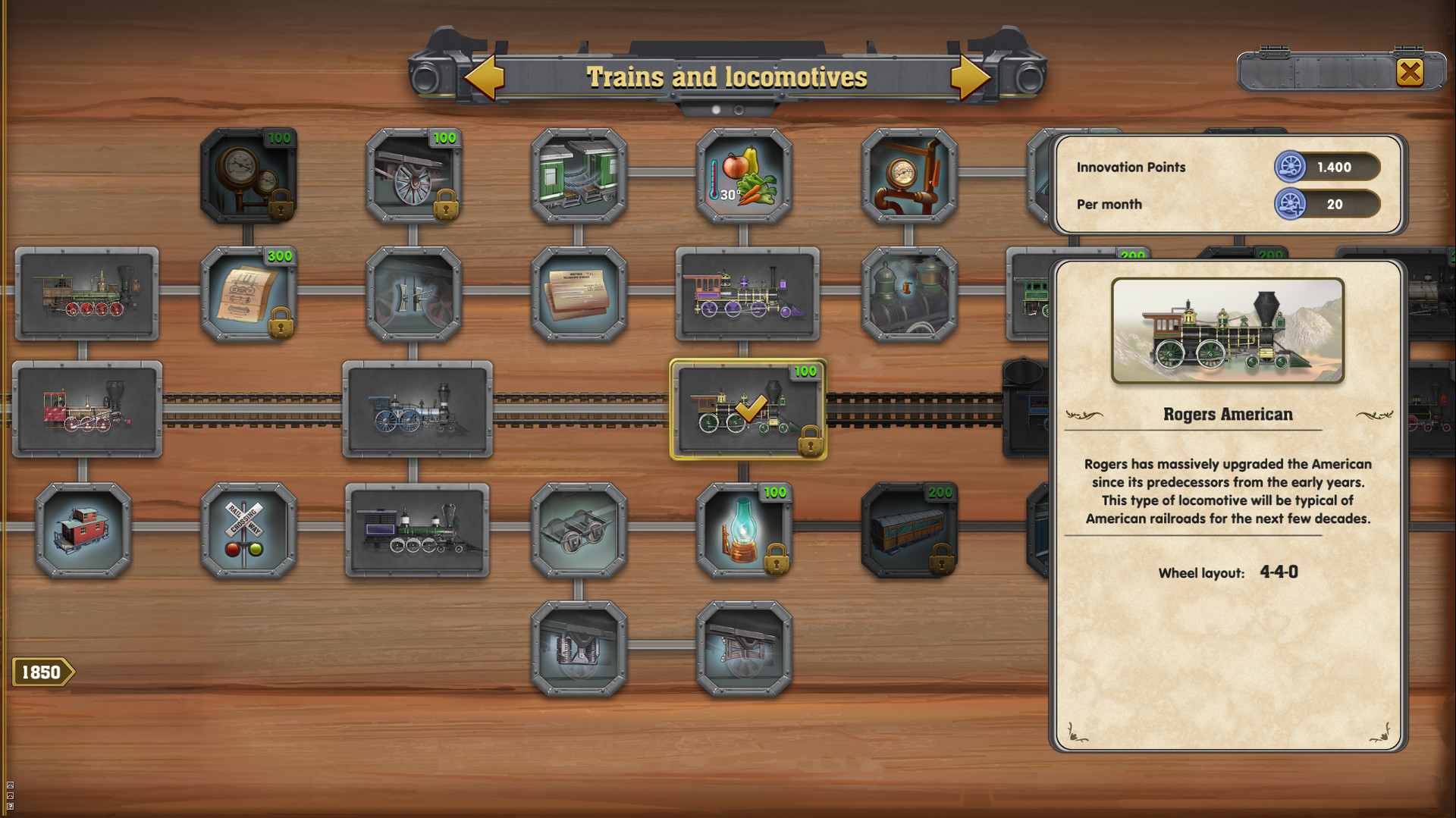 screenshot of Railway Empire 4