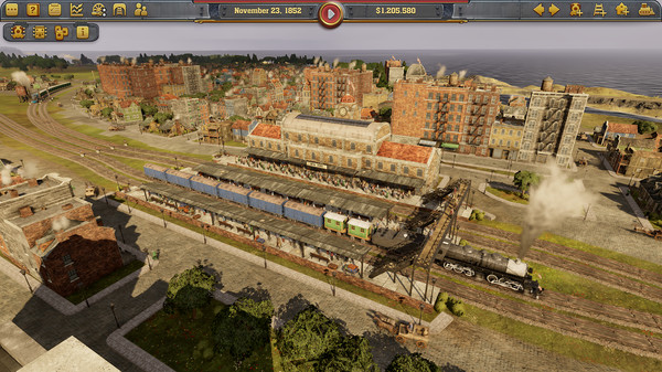 Screenshot z Railway Empire