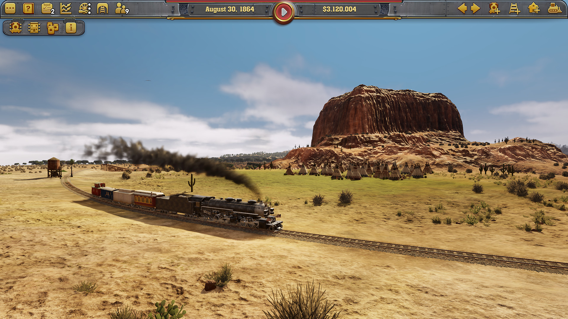 screenshot of Railway Empire 3