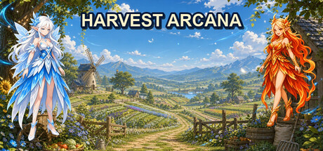 Capa oficial de HARVEST ARCANA