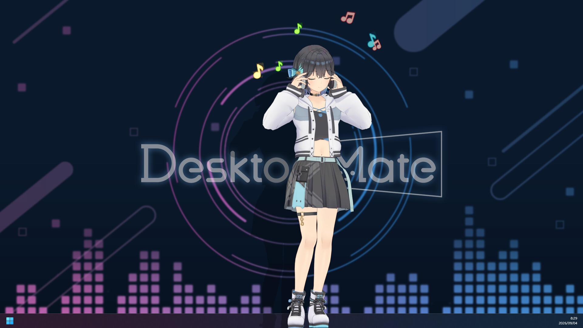 Desktop Mate Miyamai Moca DLC Featured Screenshot #1