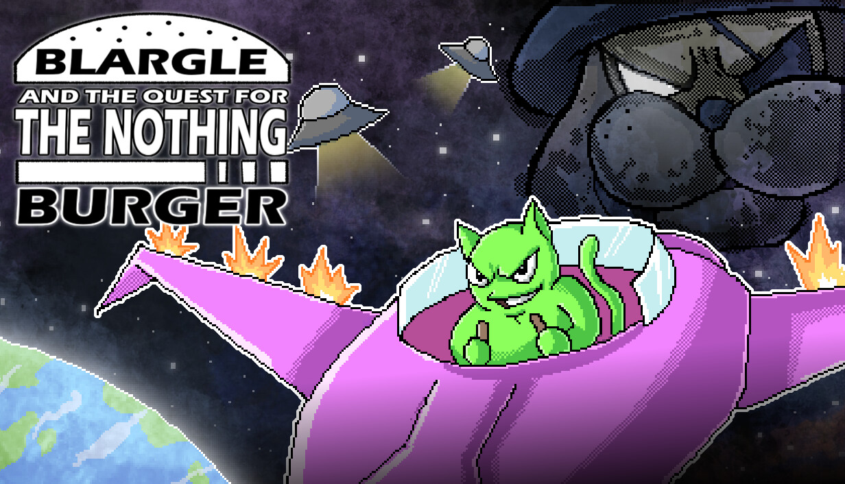 Blargle and the Quest for the Nothing Burger cover art