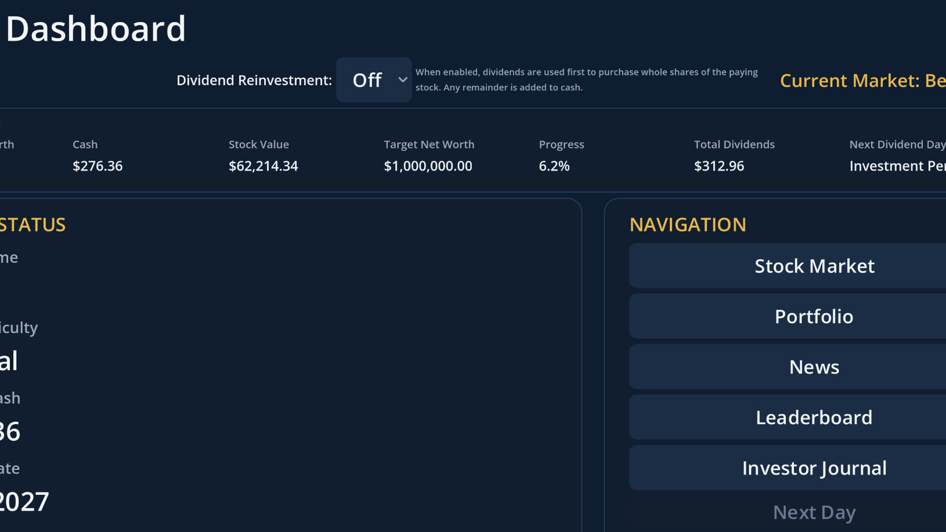 Road to Millionaire – Investingのスクリーンショット 1