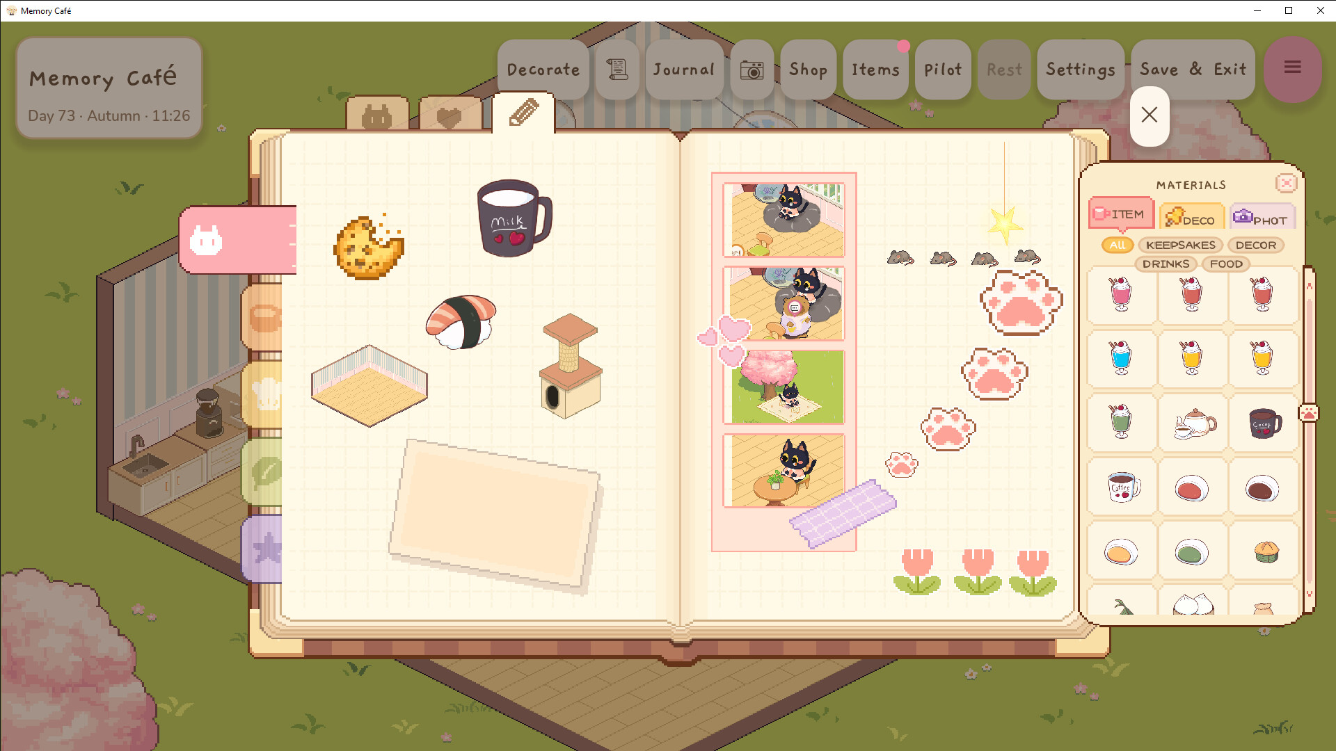memory cafe screenshot 6